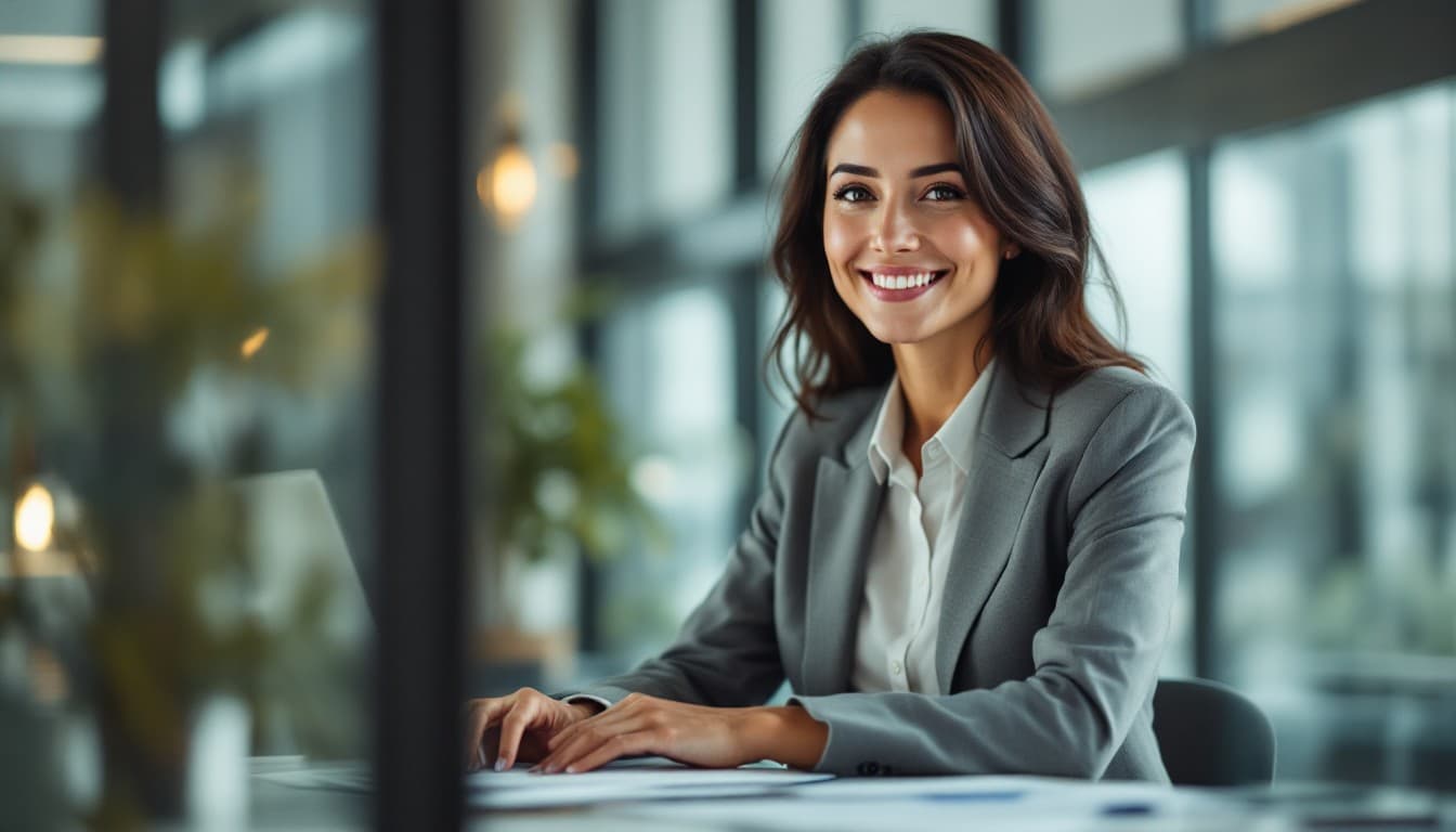 Professional legal expert using Real Flow AI for lease analysis